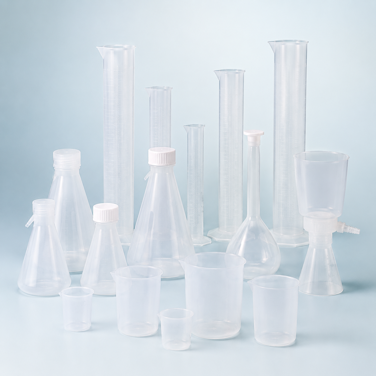 Flasks, Beakers & Measuring