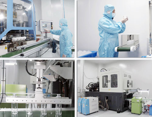 IDEAL cleanroom manufacturing, inspection, and injection molding facilities