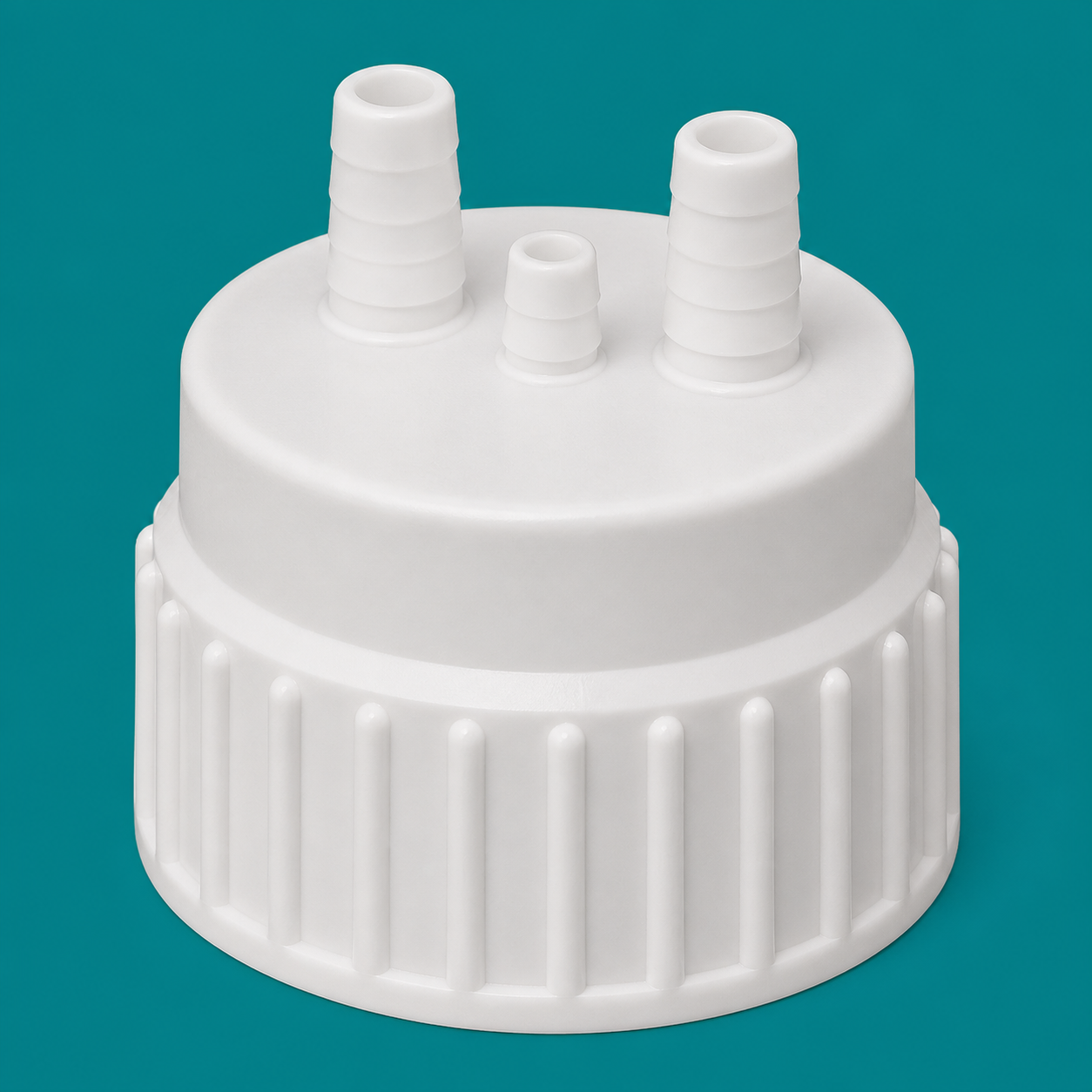 53B/83B Three-Port Carboy Closures, PP