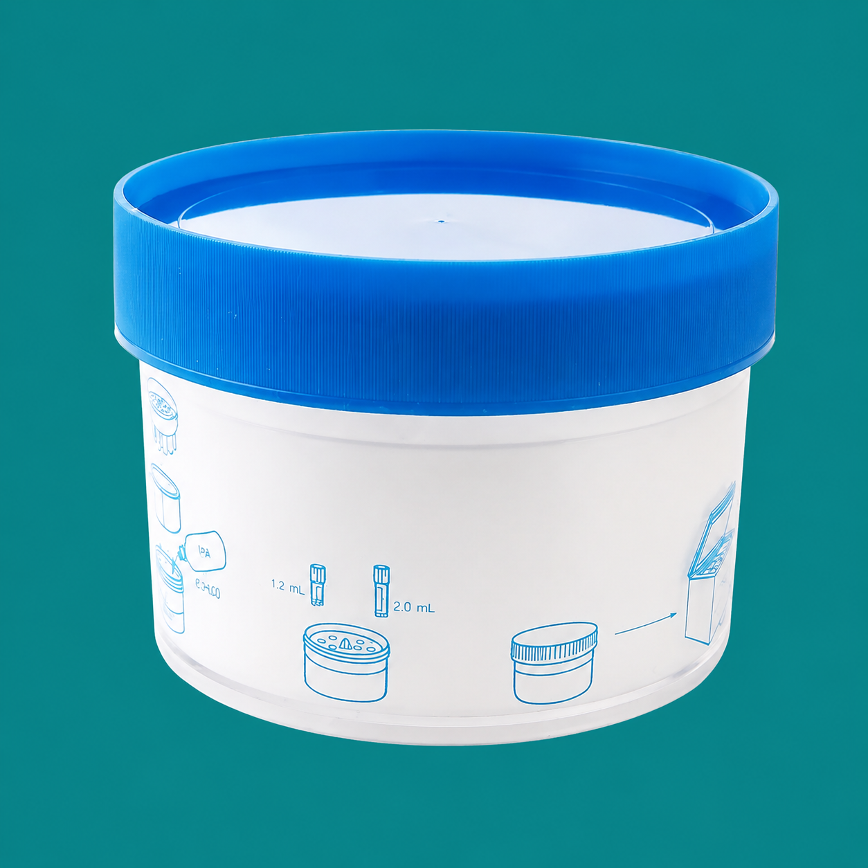 Controlled-Rate Freezing Container