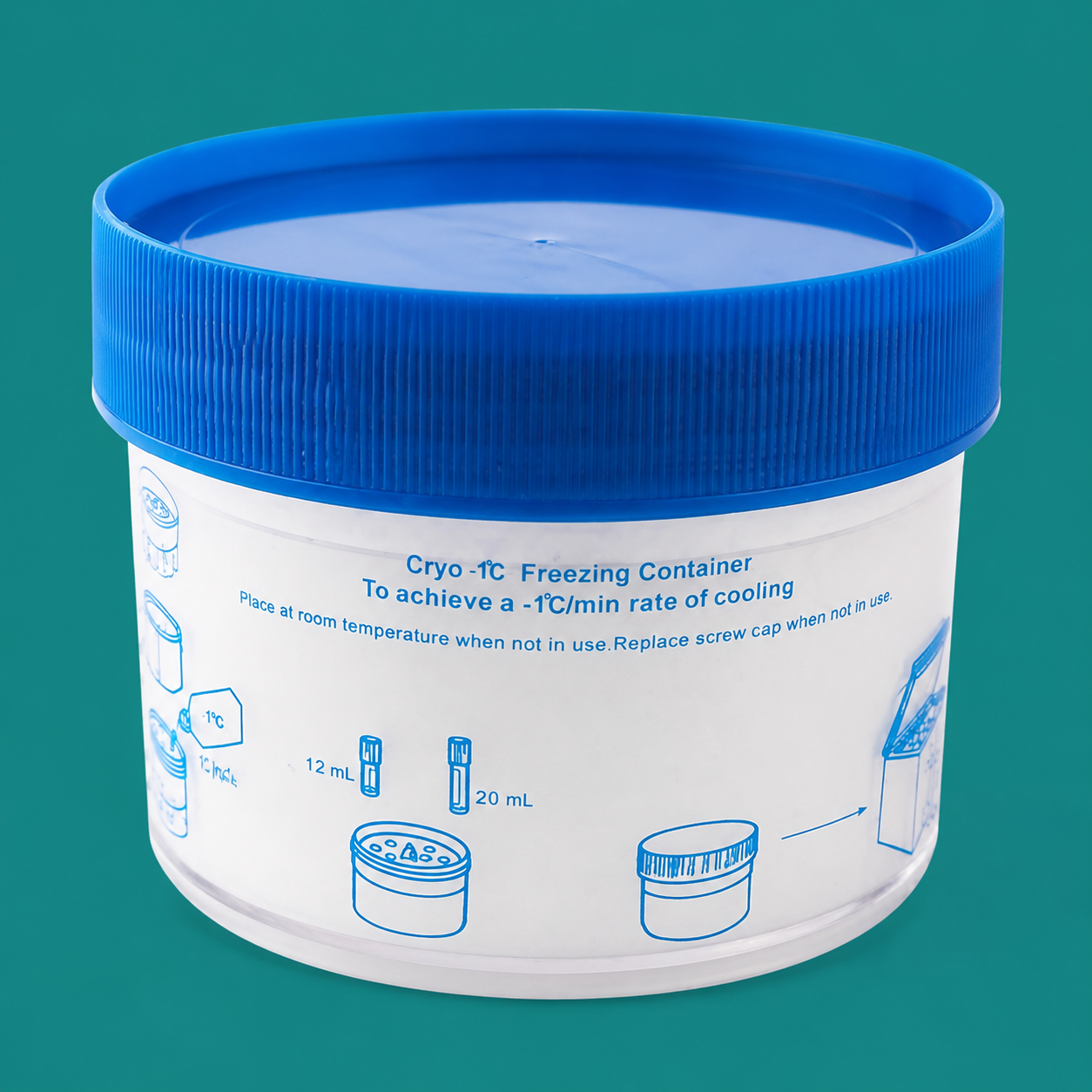 Controlled-Rate Freezing Container