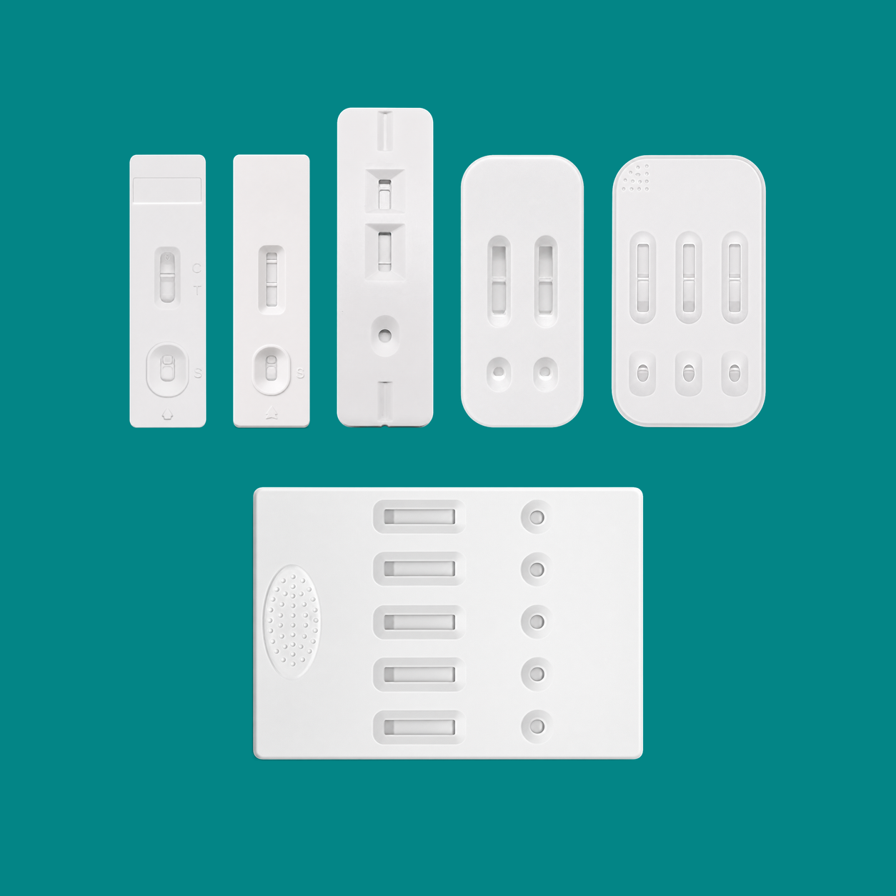 Lateral Flow Test Cassettes, Models R101–R106