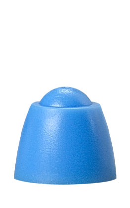 Colored screw cap for LDPE dropper bottles
