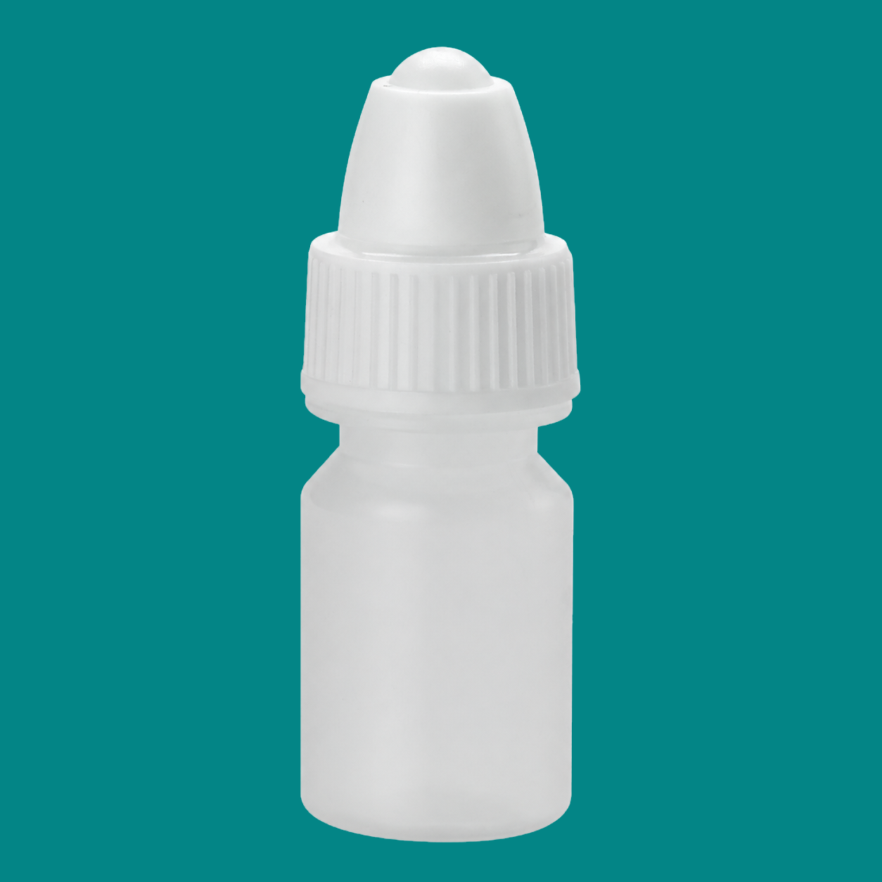 LDPE dropper bottle with colored screw cap, SKU 82001, 4ml