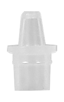 Dropper insert for tamper-evident LDPE dropper bottles