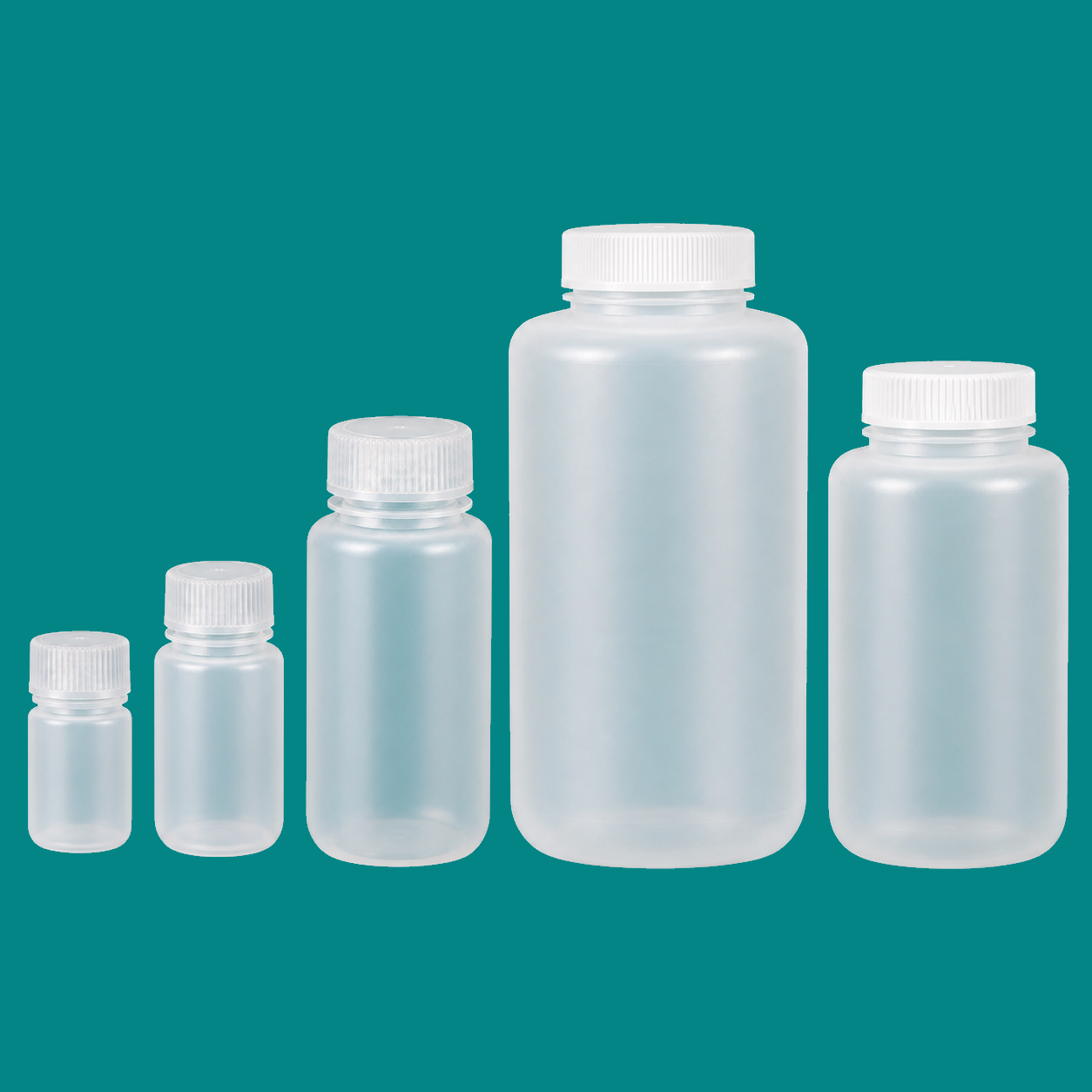 PP Wide-Mouth Reagent Bottles