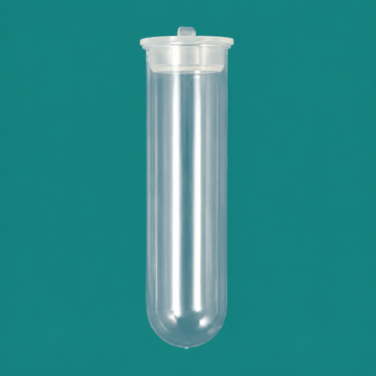 Separate-Cap Round-Bottom Centrifuge Tubes, PP