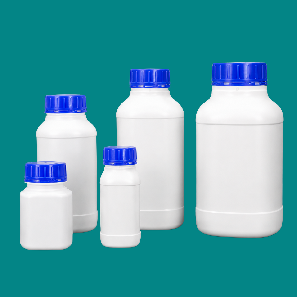 Solid Square Bottles
