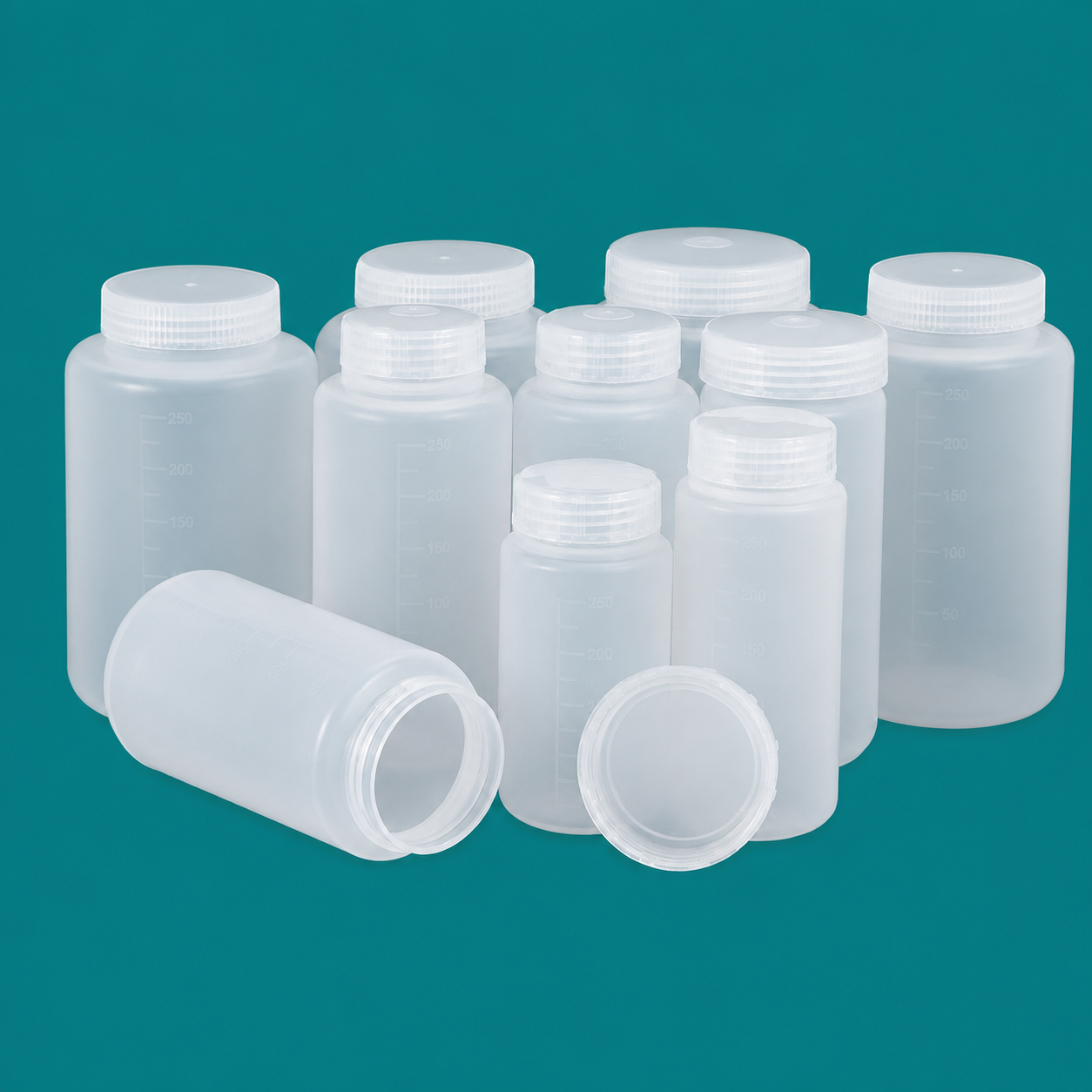 Wide- and Narrow-Mouth High-Speed Centrifuge Bottles, PP